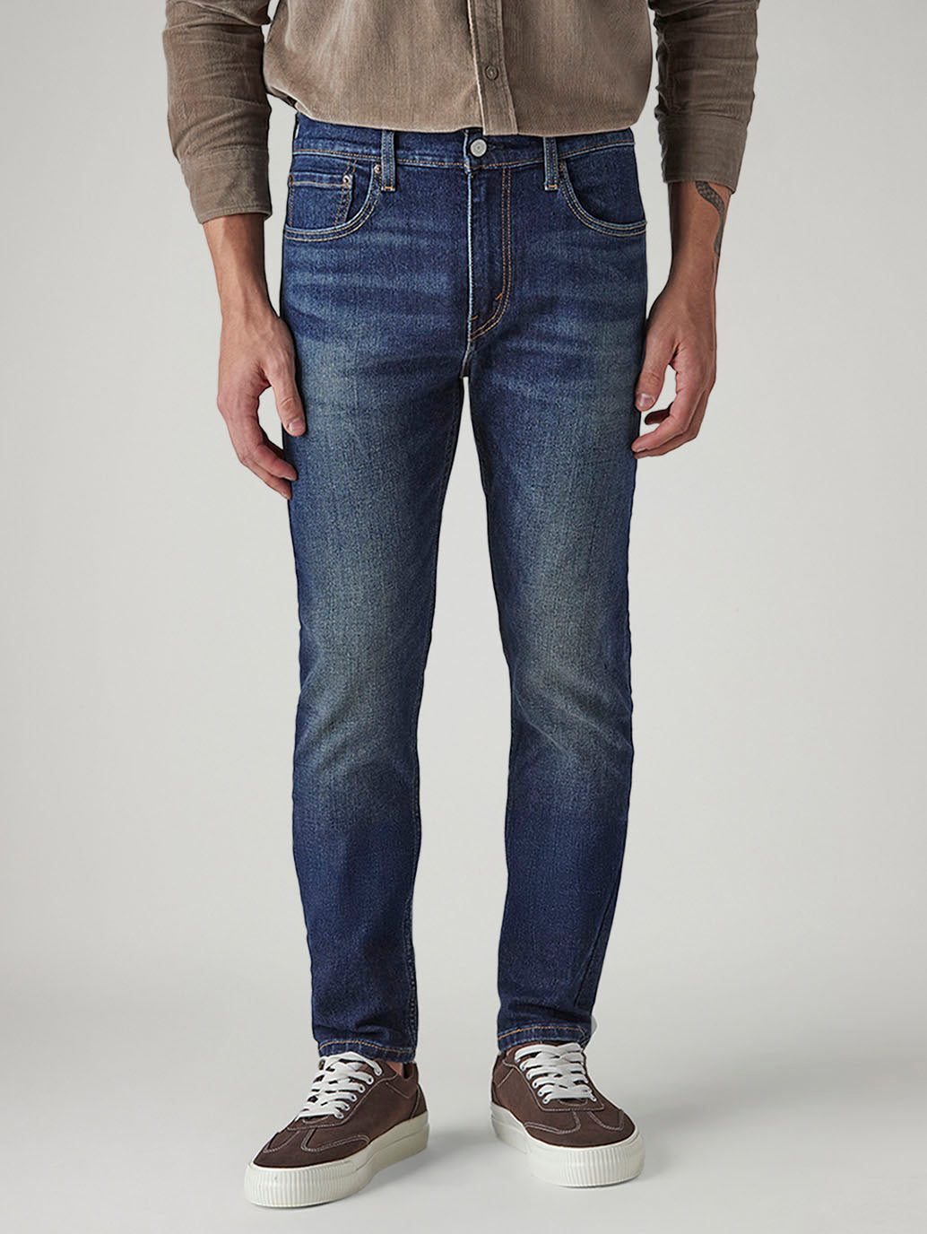 Men's 512 Dark Indigo Slim Tapered Fit Mid Rise Kooltex Jeans - 20 View