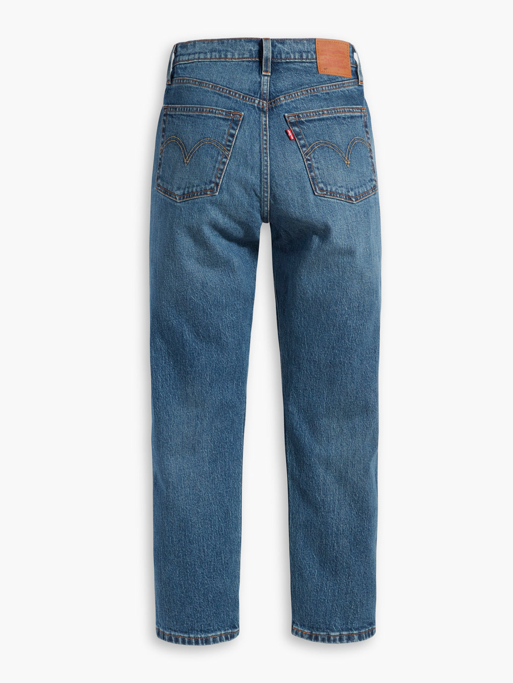 Women's Mid Rise 501 Crop Regular Fit Jeans