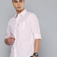 Men's Striped Slim Fit Shirt - 37909a0a-f822-4178-8ee6-33091f9441b21724663541862-Mens-Checkered-Slim-Fit-Shirt-4361724663541389-4 View