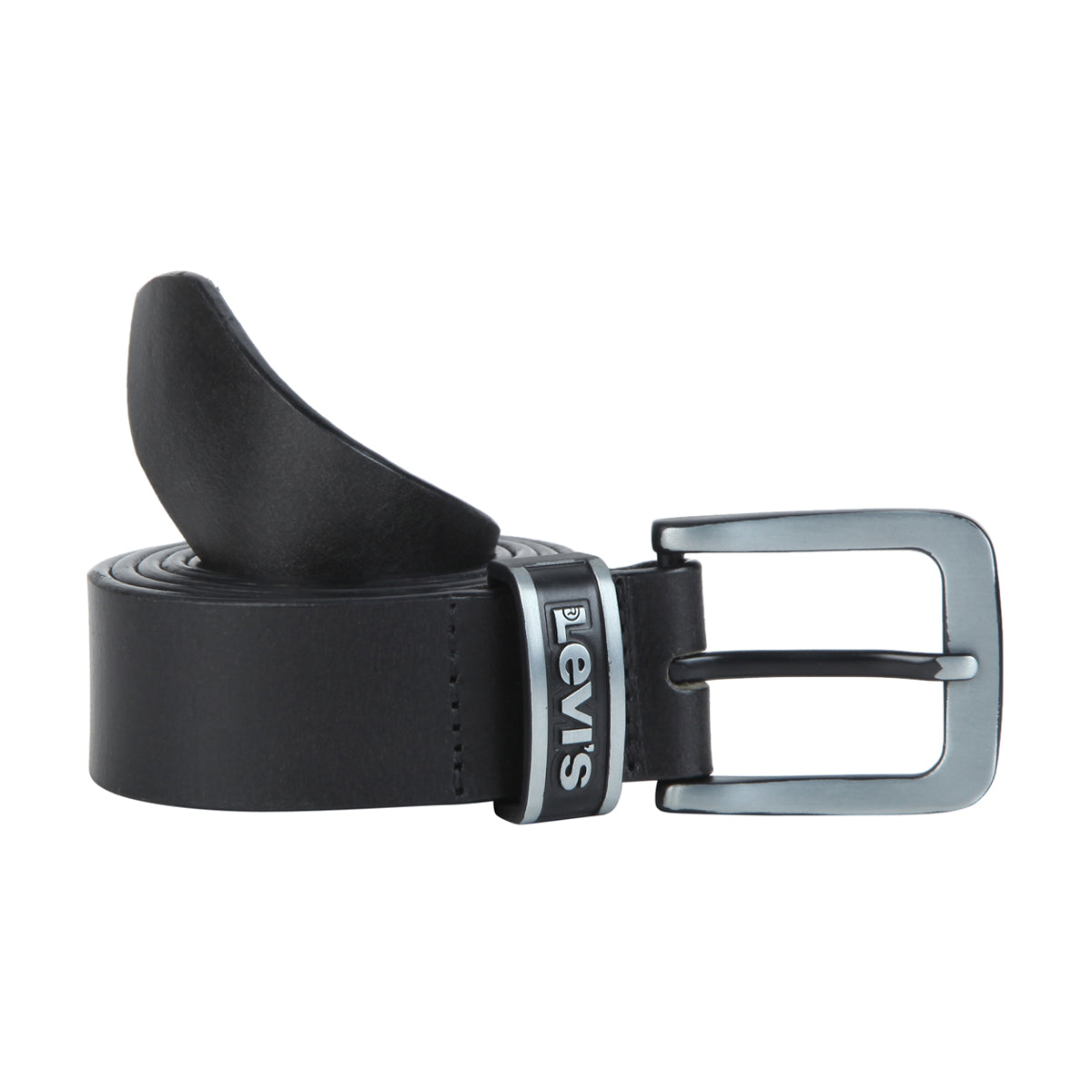 Men's Solid Black Belt