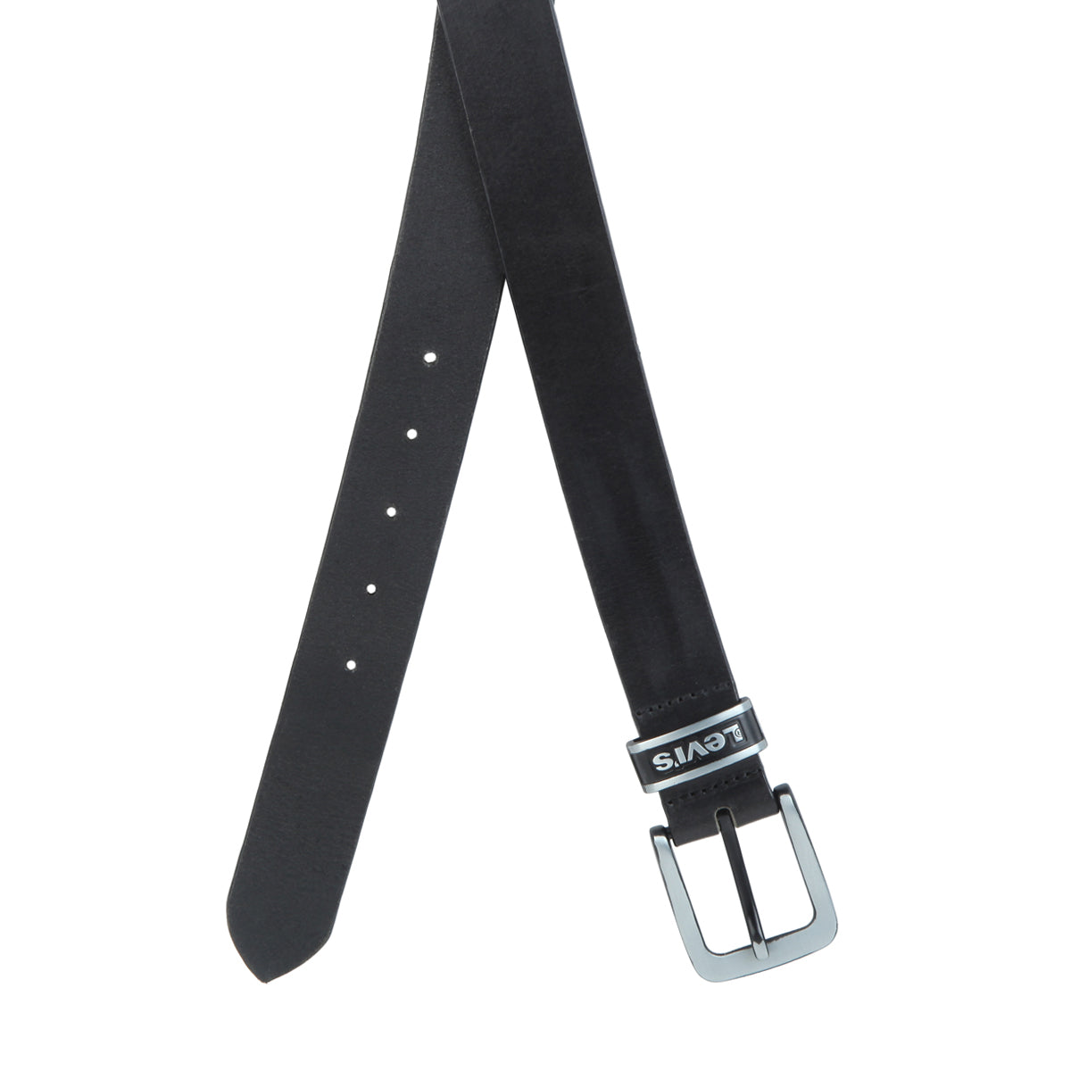 Men's Solid Black Belt