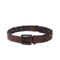 Men's Brown Textured Belt - 3846979b-1c3a-4617-bd5b-f2819f1cc61d1742202135989-Men-Braided-Leather-Belt-2521742202135809-1 View
