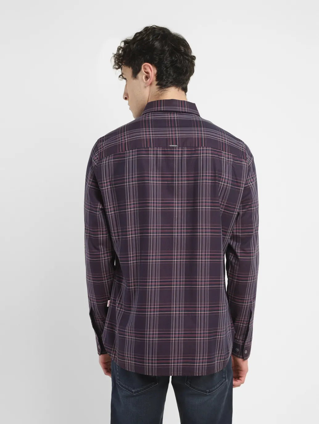 Men's Checkered Slim Fit Shirt