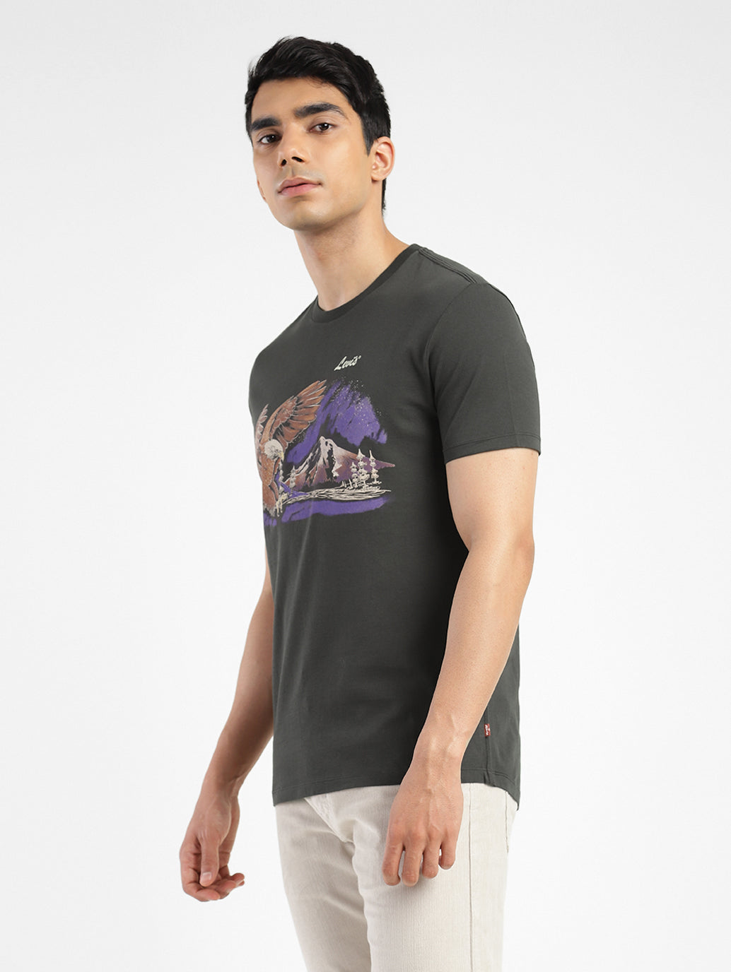 Men's Graphic Crew Neck T-shirt