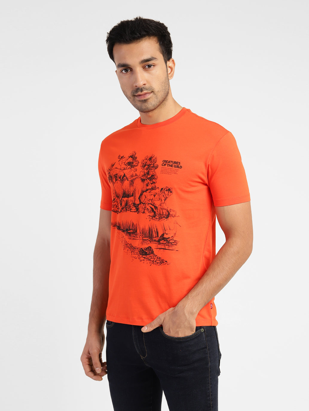 Men's Graphic Slim Fit T-shirt