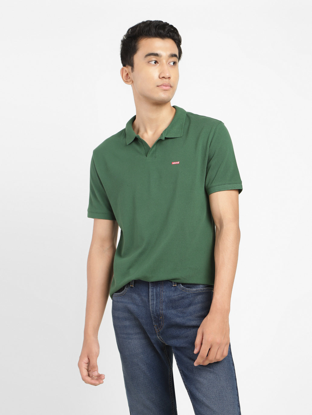 Men's Solid Polo T-shirt