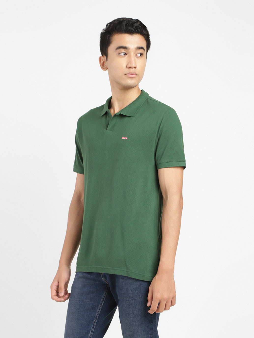 Men's Solid Polo T-shirt