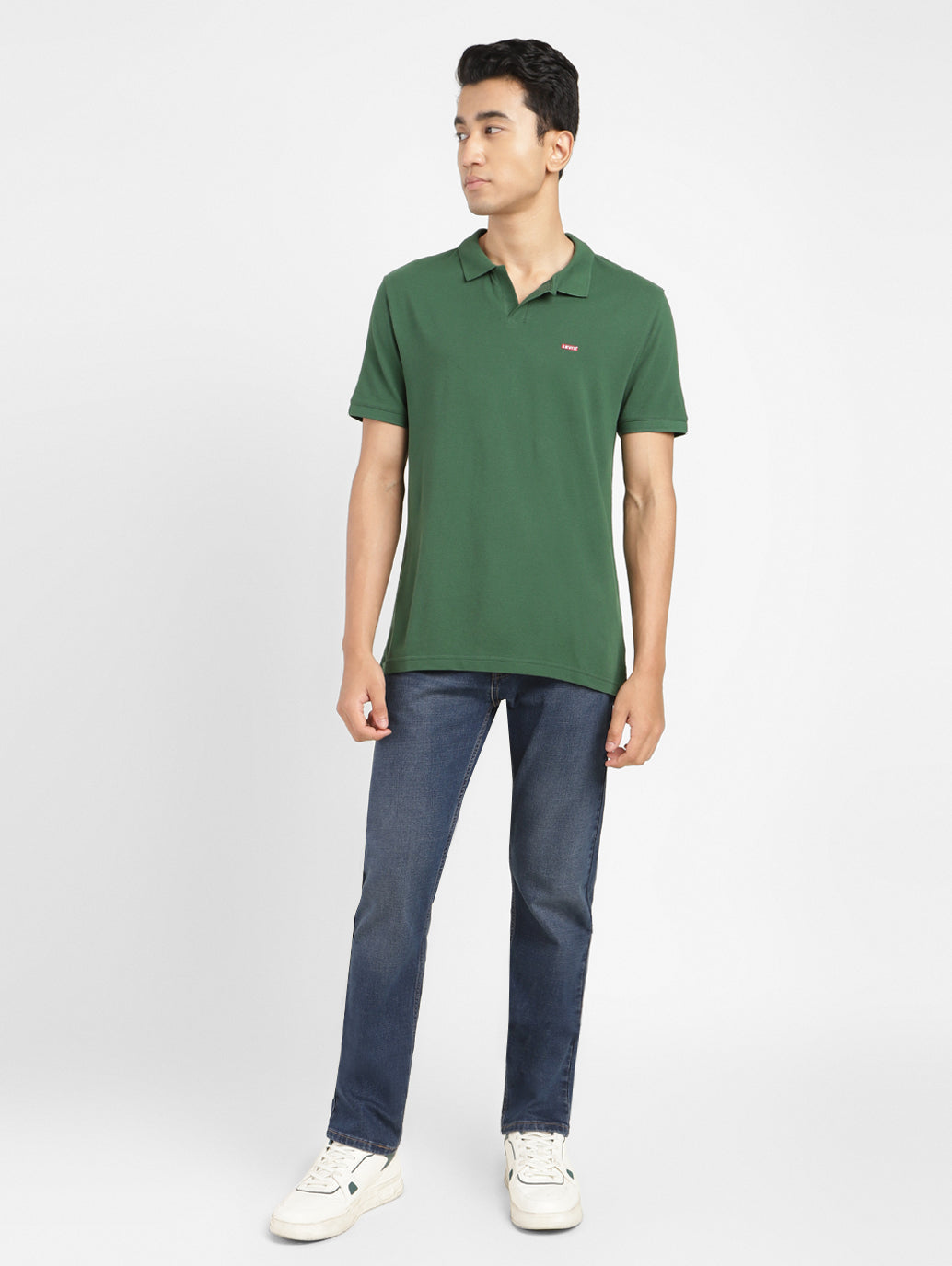 Men's Solid Polo T-shirt