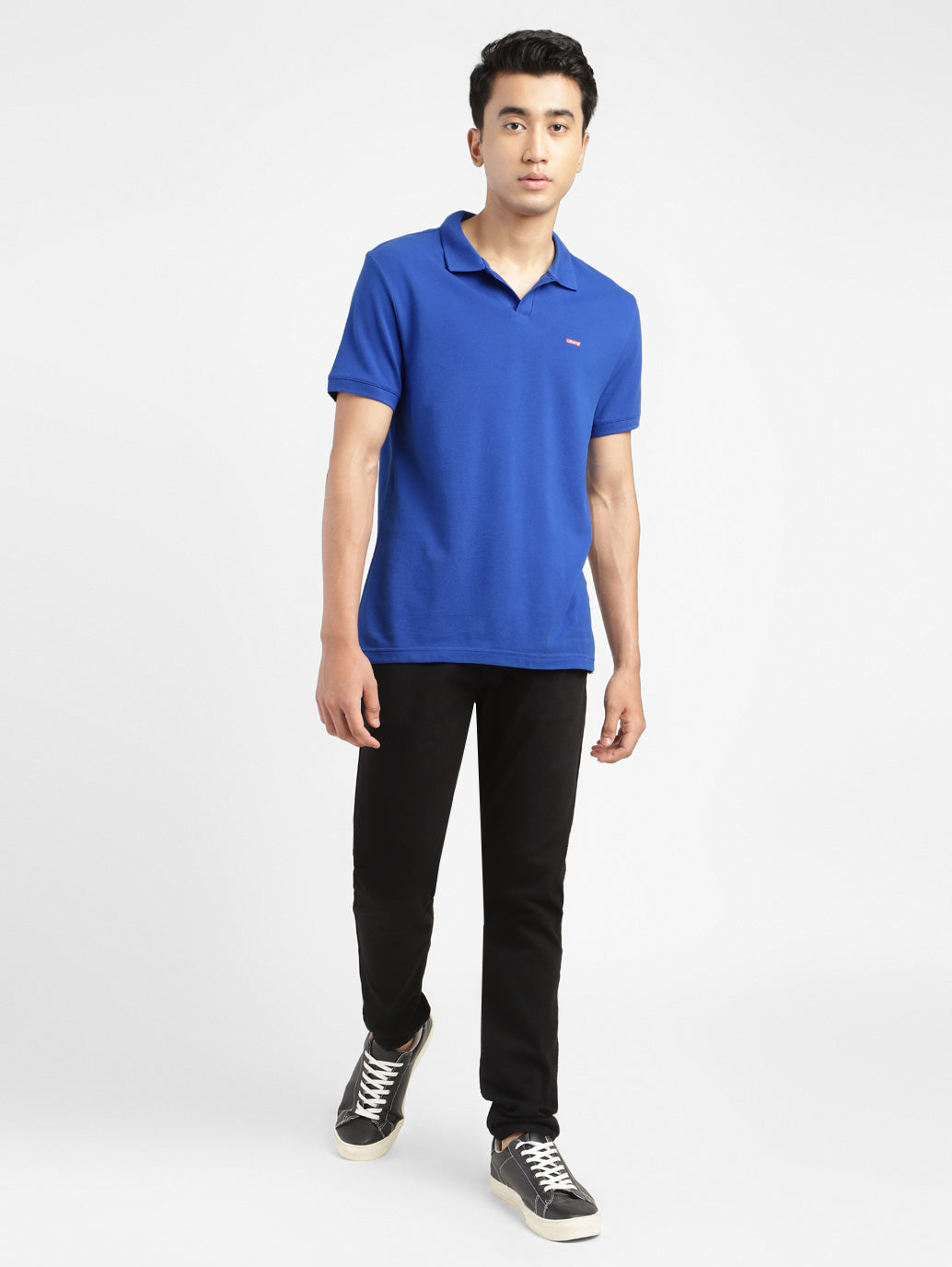 Men's Solid Polo T-shirt