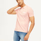 Men's Solid Slim Fit Polo T-shirt - 39f8aa30e63796a6d786bfeea0e09482 View