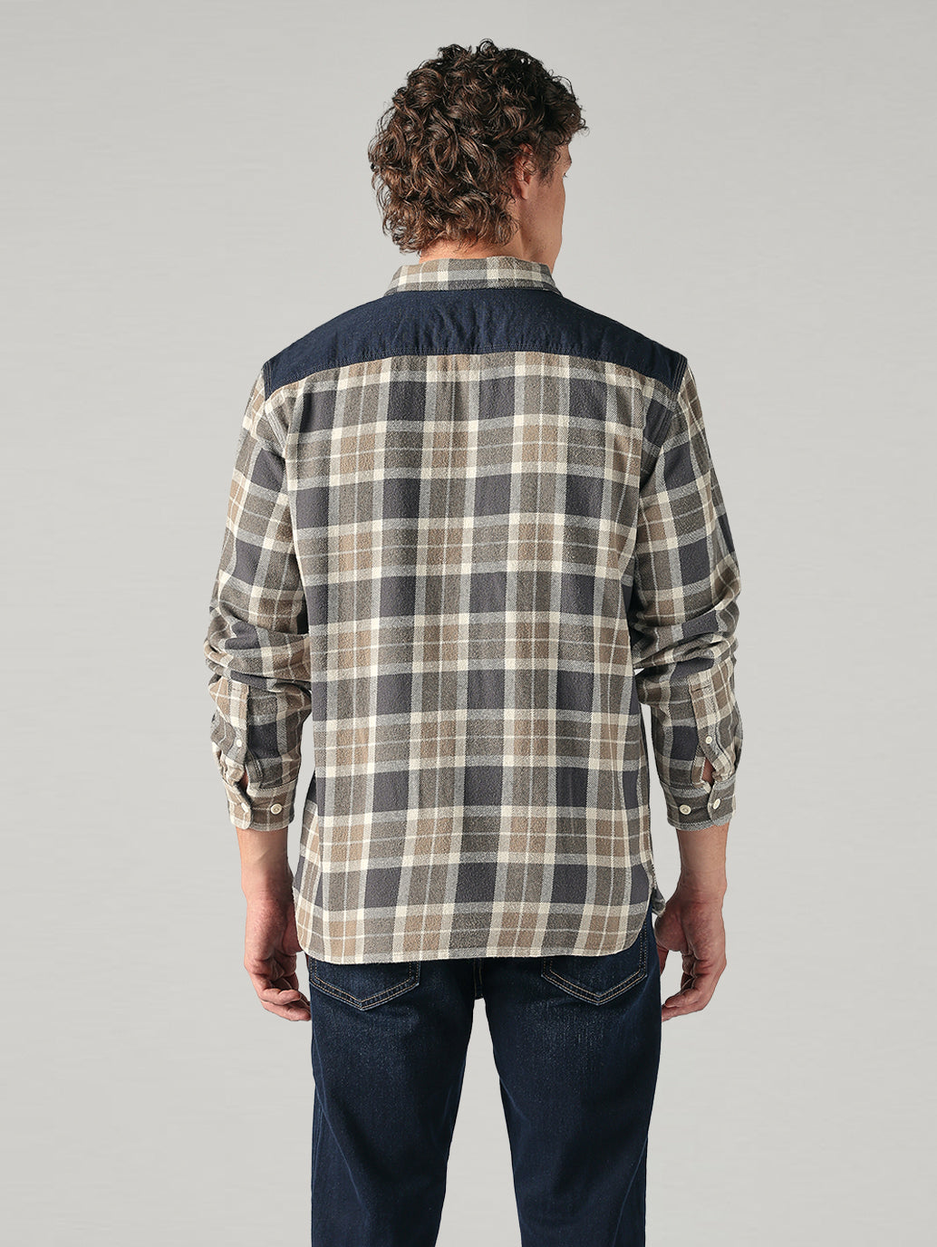 Men's Plaid Relaxed Fit Utility Shirt - 0df654a5-4948-48da-8517-b8965883a07a View