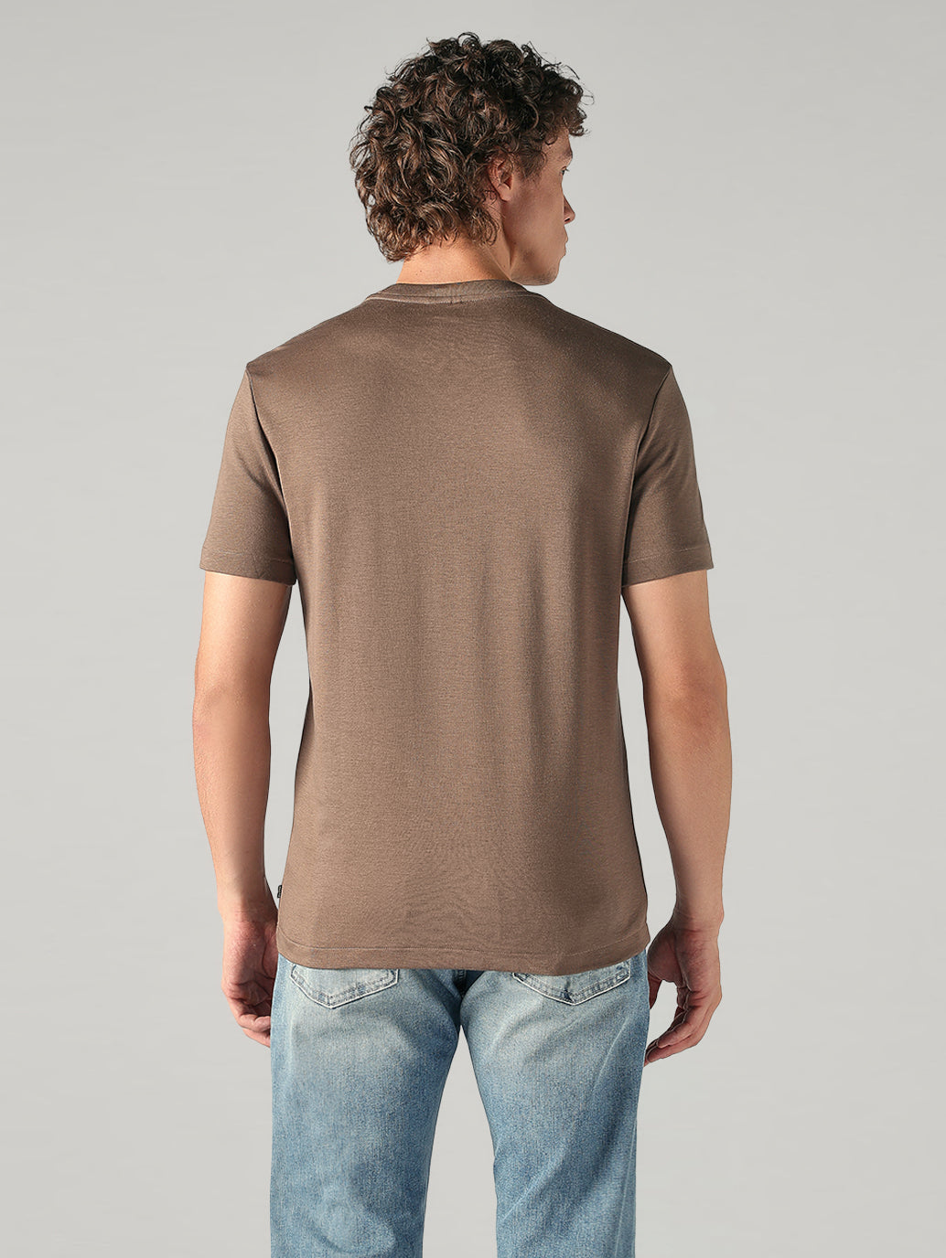 Men's Redloop Solid Slim Fit Interlock T-Shirt - 50f48383-ca7f-410f-8156-add87a3b7808 View