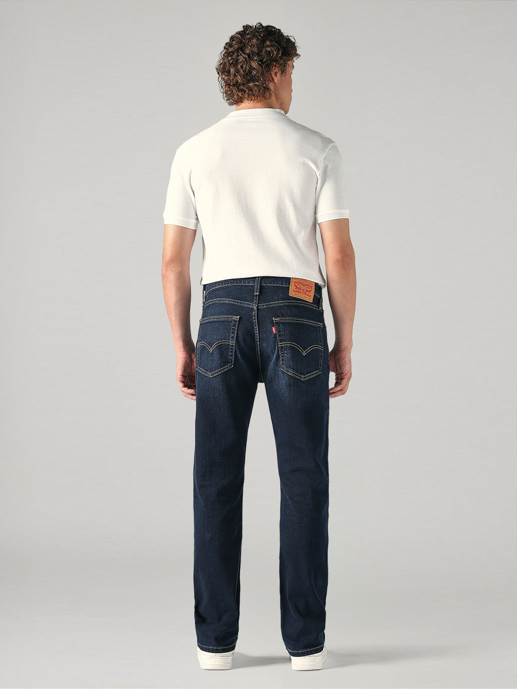 Men's 527 Dark Blue Bootcut Fit Mid Rise Jeans - c410f481-9b54-4c75-9e02-b7ae91ad020c View