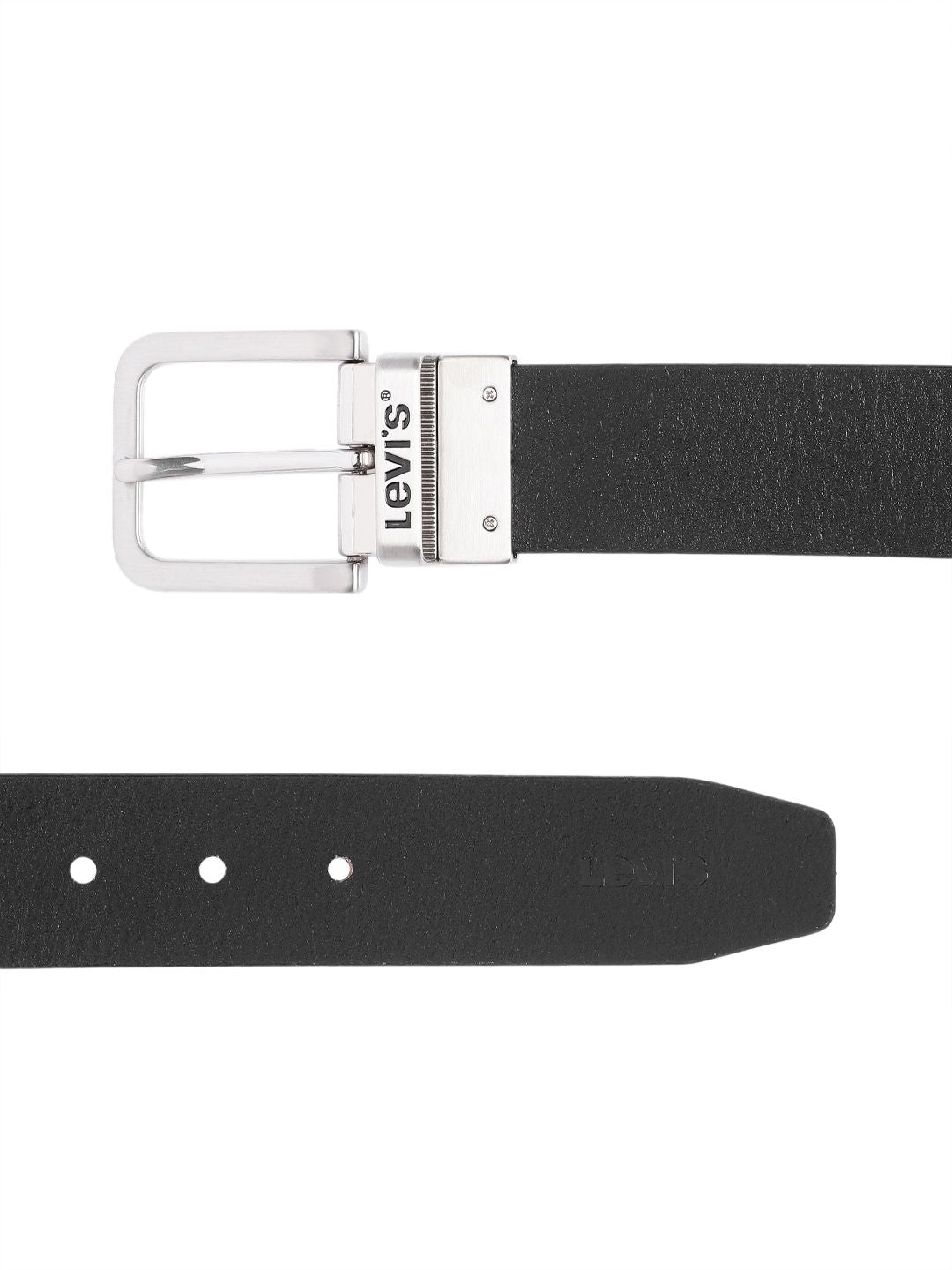 Men's Multicolored Reversible Belt - 3c0aa690-7f1e-4744-a20f-8fde752ea20b1742190072953-Men-Solid-Reversible-Belt-9271742190072815-4 View