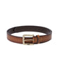 Men's Tan Textured Belt - 3dc5e343-06c0-43cd-8c7a-eb5bb851611d1742207070460-Men-Textured-Leather-Belt-3861742207070179-1 View