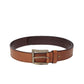 Men's Tan Solid Belt - 4010dc2d-c129-4832-a73a-a6d21c5075371742192289062-Men-Solid-Leather-Belt-9851742192288893-1 View