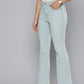 Women's 726 Blue Flared Fit High Rise Jeans - 4206d58b-d239-4993-a897-eea6b288a9cf1732276900302-Levis-Women-Jeans-1871732276899629-2 View