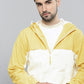 Men's Colorblock Hooded Jacket