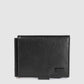 Men's Black Solid Card Holder - 4931fafc-339f-4f28-96bc-27bc2024de921742210059471-Men-Black--Tan-solid-Leather-Cardholder-9851742210058943-1 View