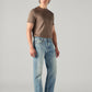 Men's 555 Light Blue Relaxed Straight Fit Mid Rise Jeans - 0f653810-417c-4bfa-b3ff-b7110140add8 View