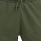 Men's Dark Green Regular Fit Shorts - 252cf8c1-89fd-40e2-901e-8999d660a10c View