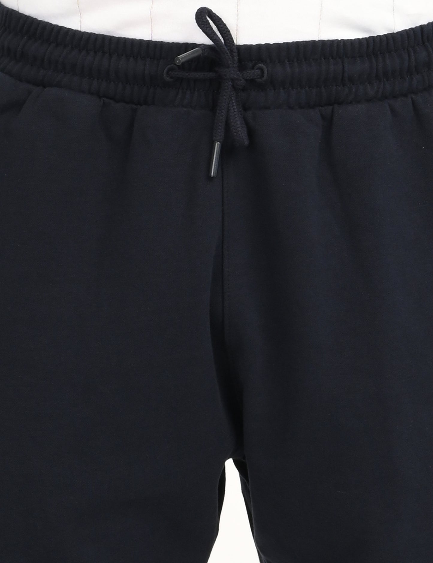 Men's Navy Regular Fit Shorts - 9d2853d1-c874-444f-9a5b-0a99ddc95405 View