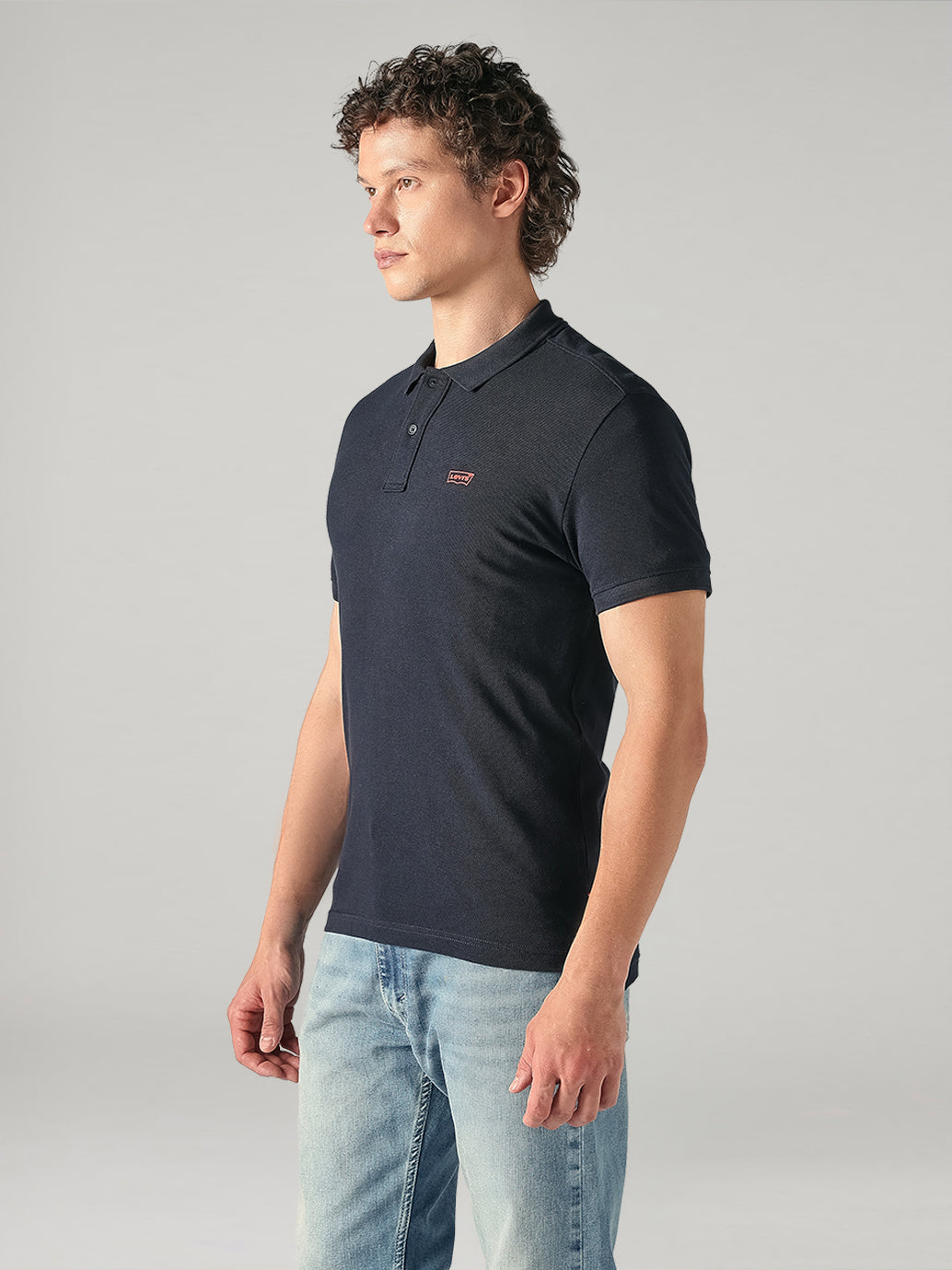 Men's Cotton Slim Fit Solid Pique Polo T shirt - c59473b4-b56f-4d49-bbf5-71ddd3e6e5b2 View