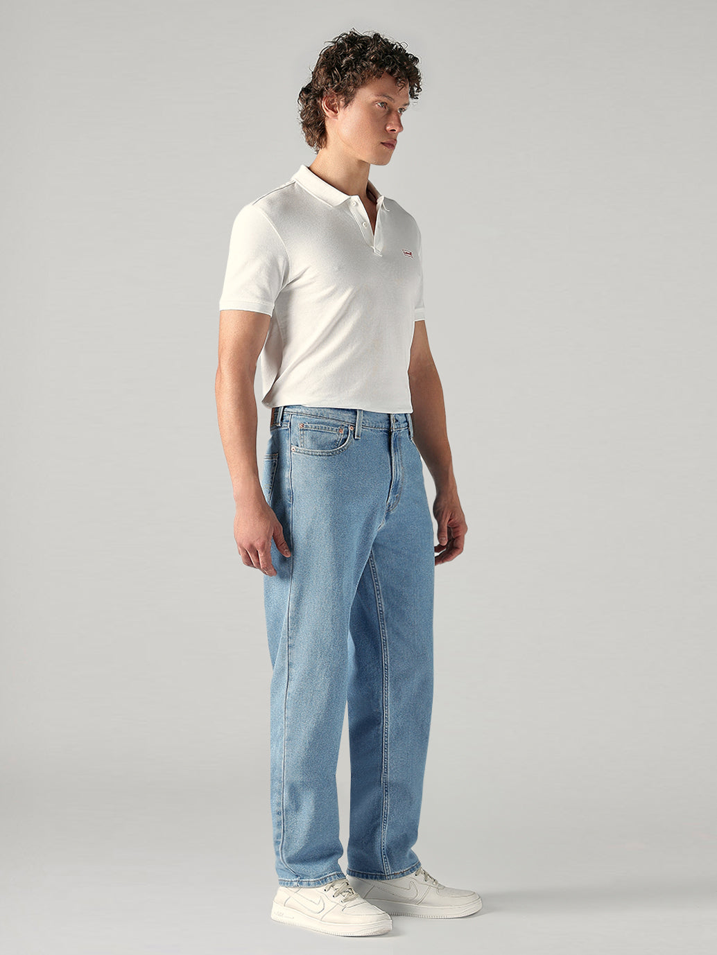 Men's 568 Mid Rise Loose Fit Cotton Blend Stretch Jeans - c635a59d-a4a8-46b9-8576-5a78ab2feb58 View
