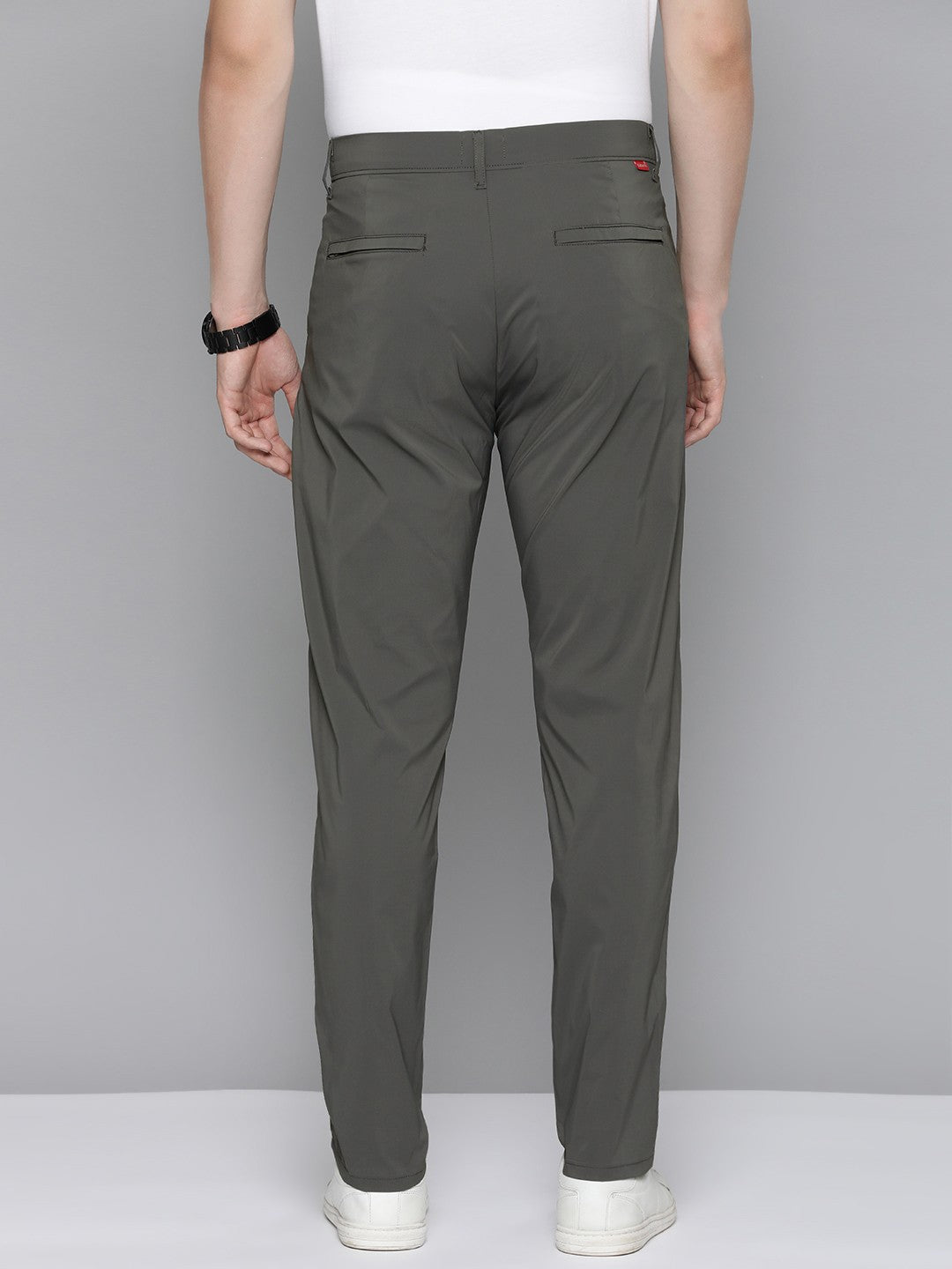 Men's Grey Regular Fit Trousers - 4a7065c3-b05c-4810-85a3-666bec7e48f01727256158188-Levis-Men-Slim-Fit-Trousers-4601727256157548-3 View