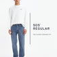 Men's 505 Dark Indigo Straight Fit Mid Rise Tinted Jeans - d4ae7cd6-7810-417e-a7e1-ecb21b69e8e6 View
