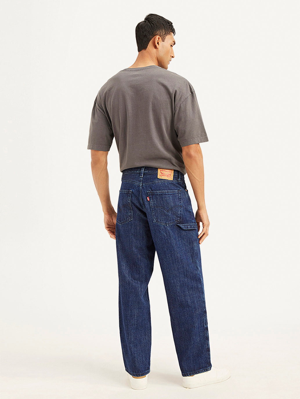 Men's 578 Blue Loose Fit Mid Rise Jeans - 50dbcd1855f3fa20a38f964e244c8ba1 View