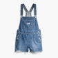 Women's Solid Blue Overalls