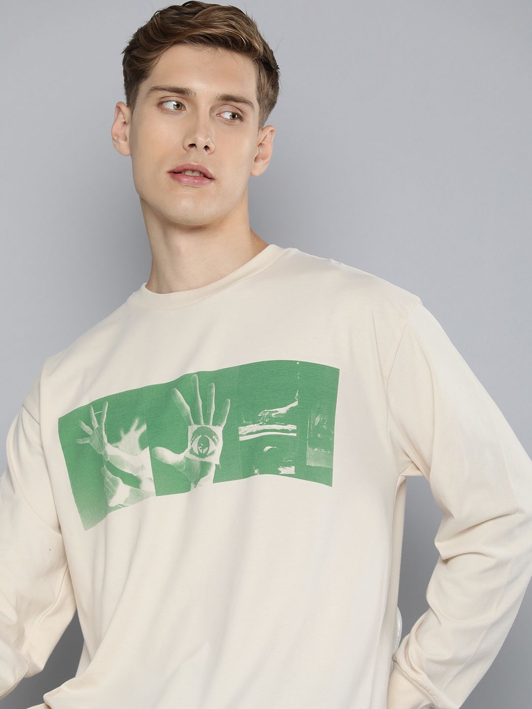 Men's Graphic Print Loose Fit T-shirt
