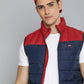 Men's Colorblock Navy High Neck Jacket - 55345e1c-c176-4267-aca8-ae5a88c348ae1695810816477-Levis-Men-Jackets-6961695810815903-1 View
