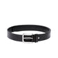 Men's Black Solid Belt - 57f0ffc9-0638-4c14-bb26-5d5eb13e157f1742190777128-Men-Solid-Leather-Belt-3341742190776992-1 View