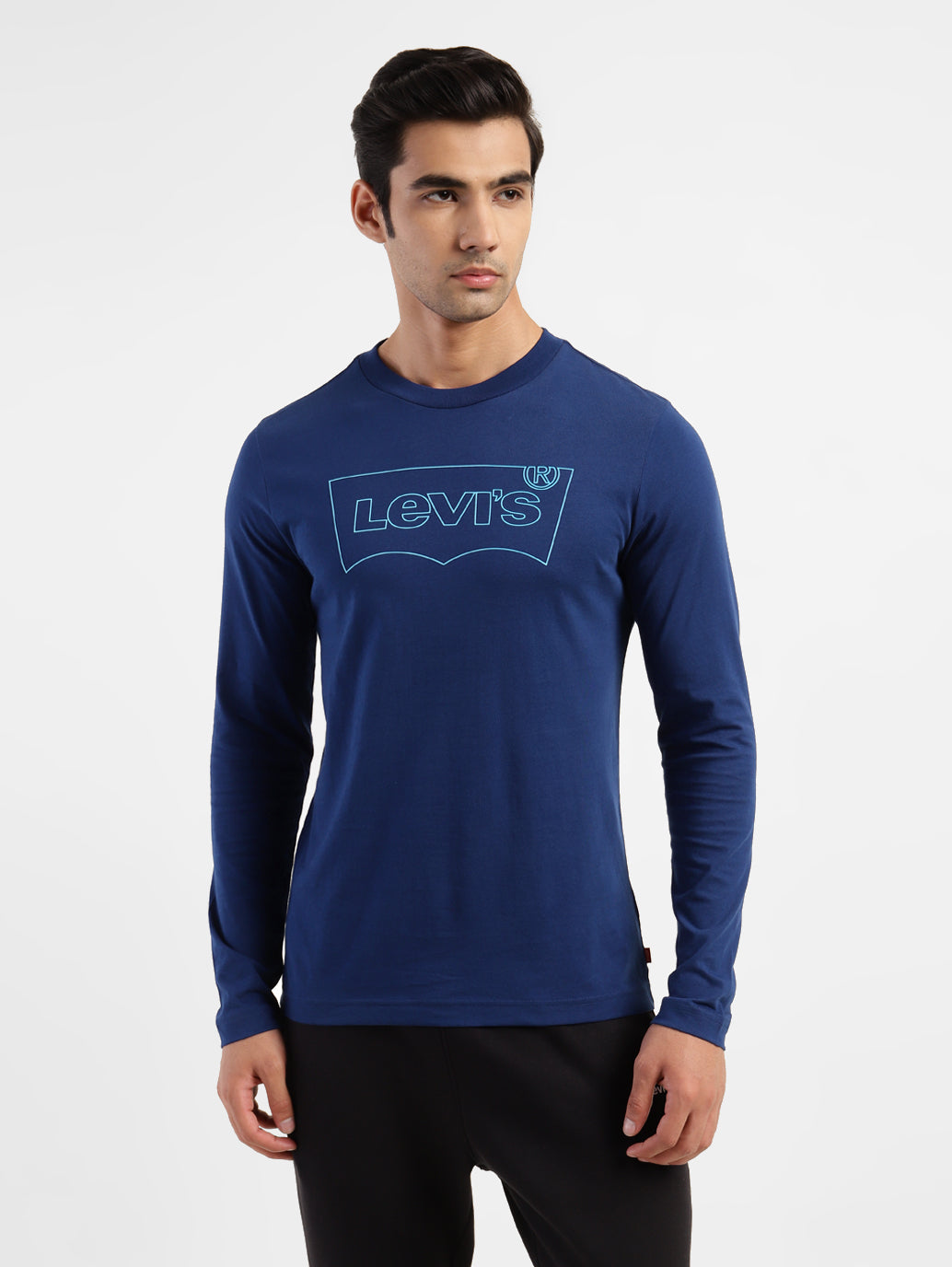 Men's Brand Logo Slim Fit T-shirt