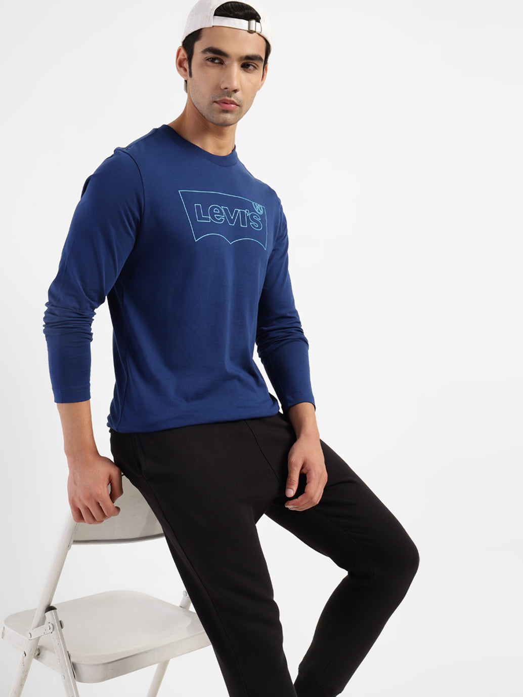 Men's Brand Logo Slim Fit T-shirt