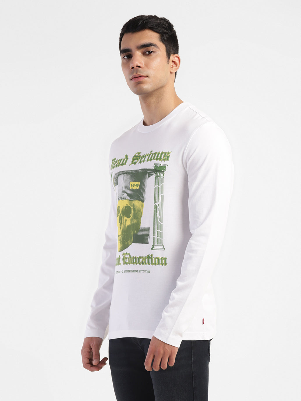 Men's Graphic Print Slim Fit T-shirt - f367b1eb-f44f-41eb-afb1-7b6923d6bd49 View