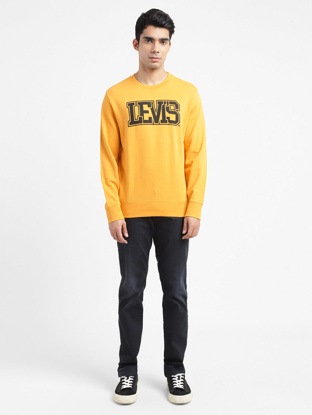 Men's Printed Crew Neck Sweatshirt