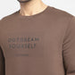 Men's Printed Crew Neck Sweatshirt