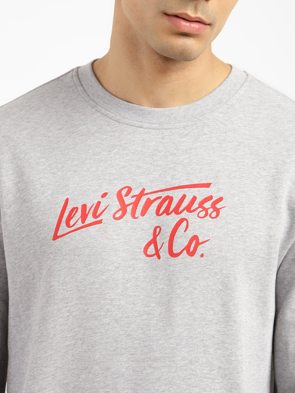 Levi best sale white sweatshirt