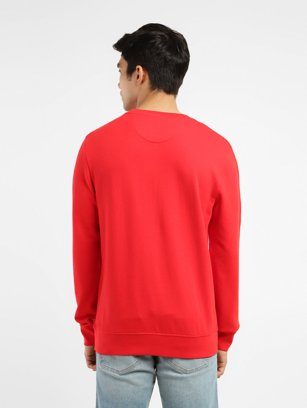 Men's Brand Logo Crew Neck Sweatshirt