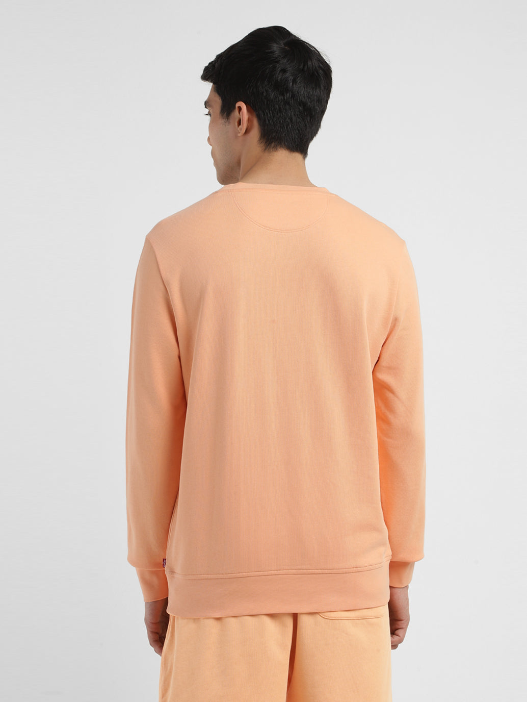 Peach shop crewneck sweatshirt