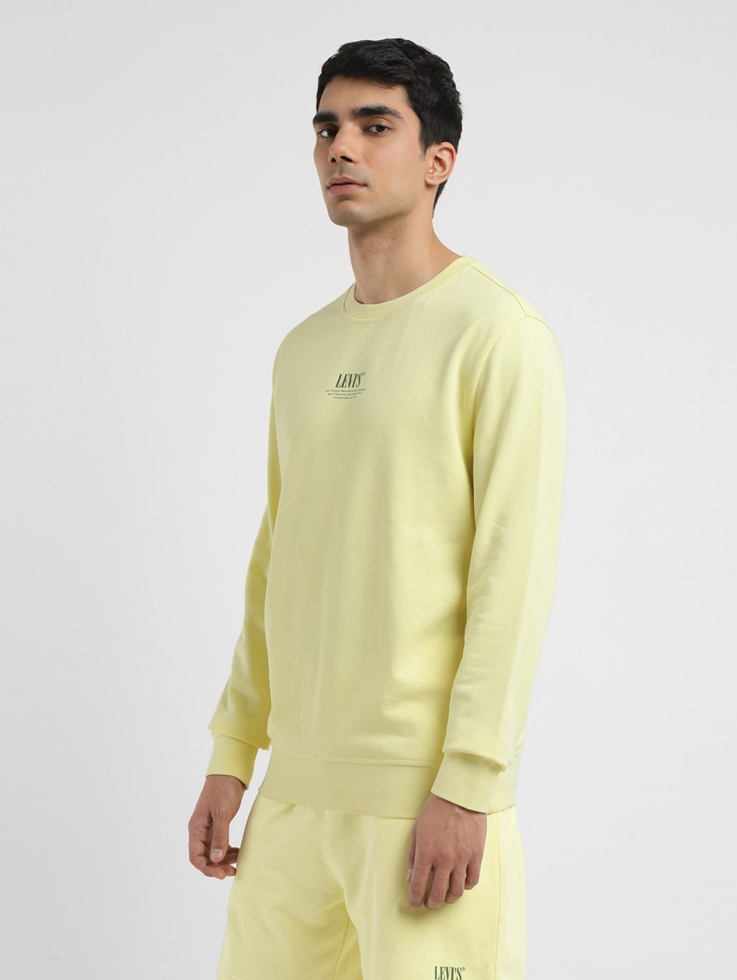 Yellow sale levis sweatshirt