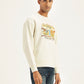 Men's Graphic Print Slim Fit Sweatshirt