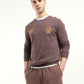 Men's Solid Crew Neck Sweatshirt