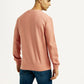 Men's Redloop Knitted Crew Neck Sweatshirt - Back View