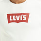 Men's Typographic Print White Slim Fit Sweatshirt - Detail View