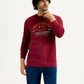 Men's Printed Round Neck Sweatshirt - Styleshot View