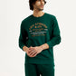 Men's Printed Round Neck Sweatshirt - Styleshot View